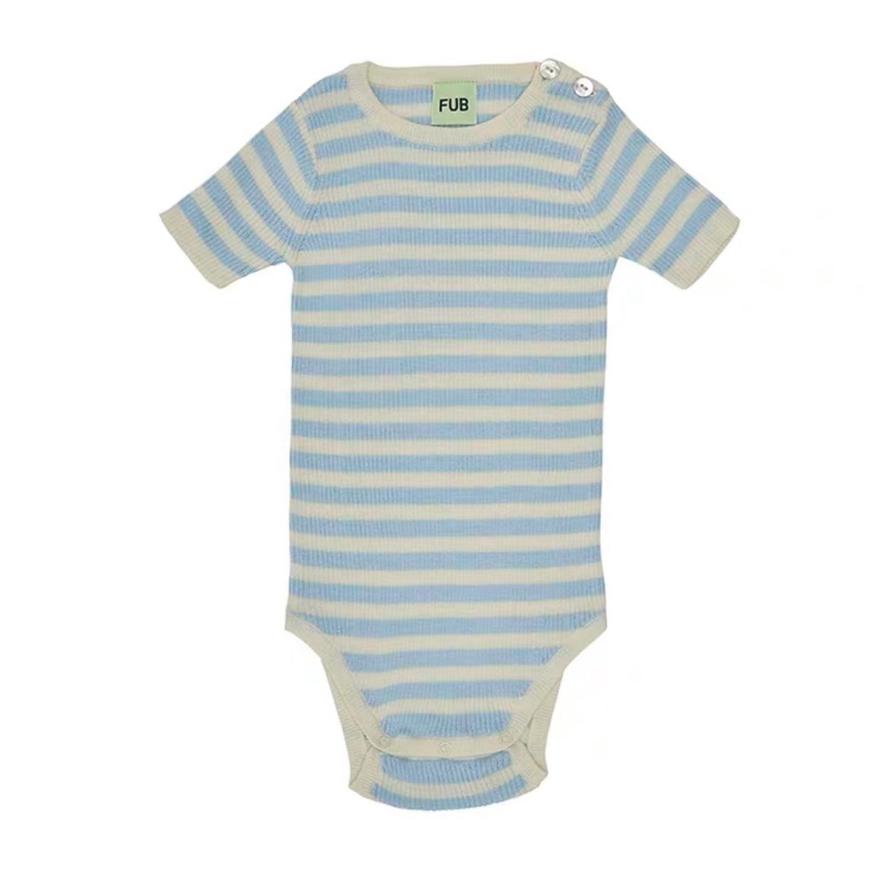 🆕FUB Extra Fine Knit Body Organic Cotton | Cloudy Blue